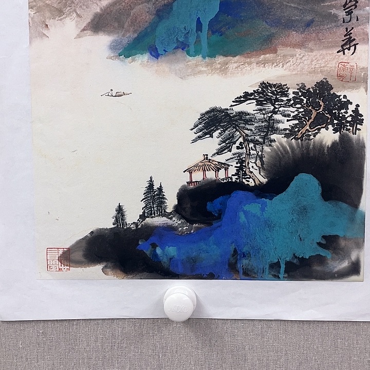 国画辛崇华国画作品