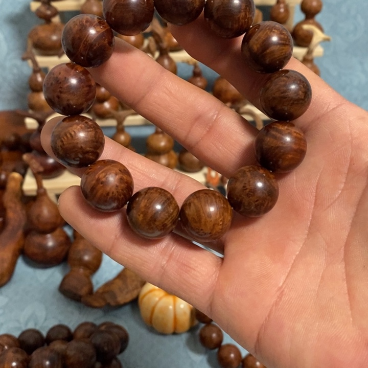 木独**败麻梨疙瘩精品18手串