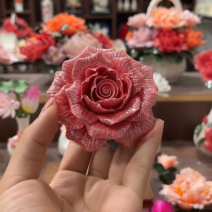 瓷片陶瓷工艺品摆件