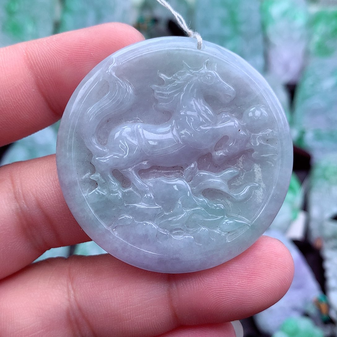 翡翠吊坠(不含链)未镶嵌