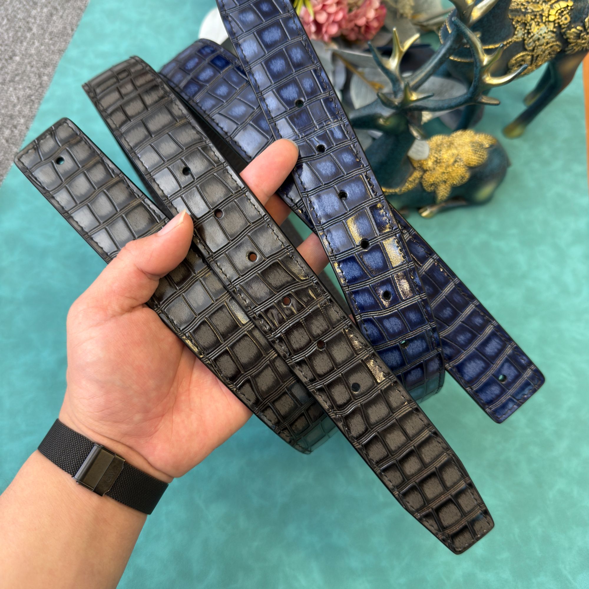 （单腰带）3.8宽肚皮+海抱腰带