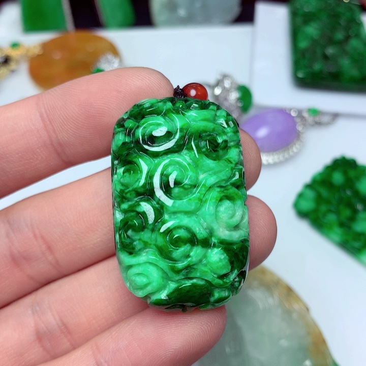 翡翠吊坠(不含链)未镶嵌
