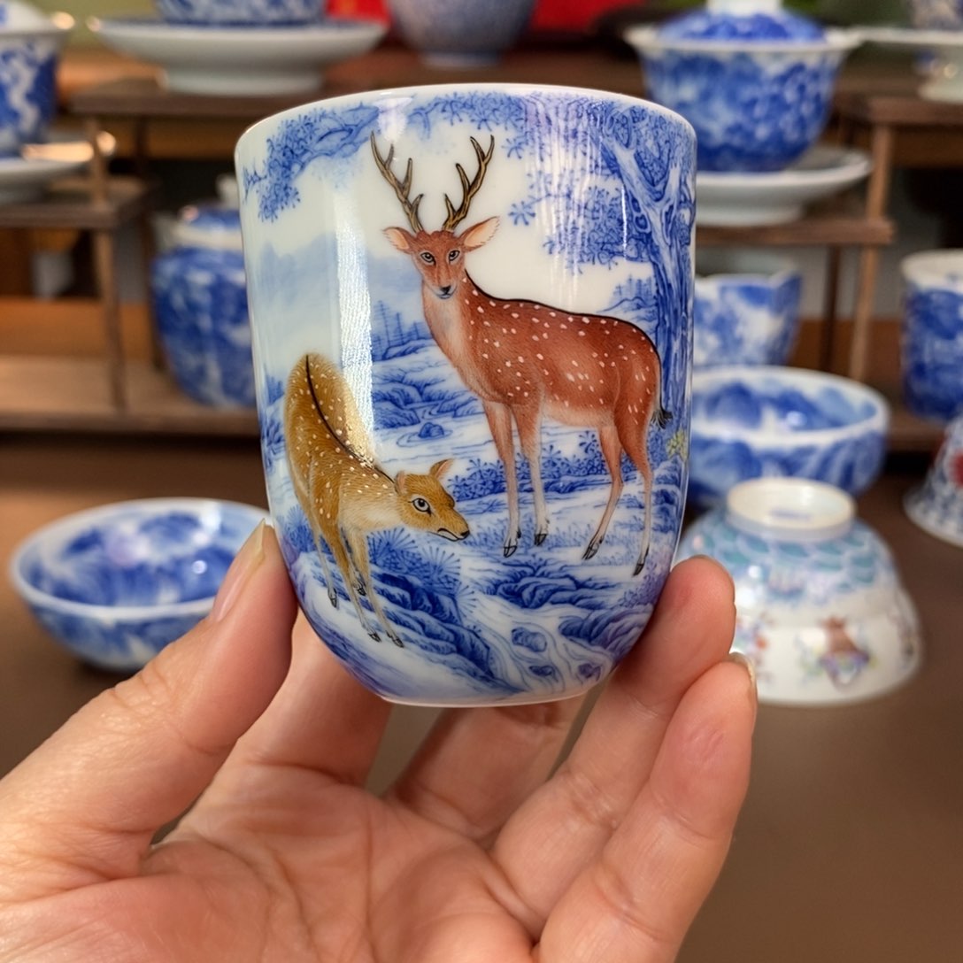 景德镇陶瓷手工手绘