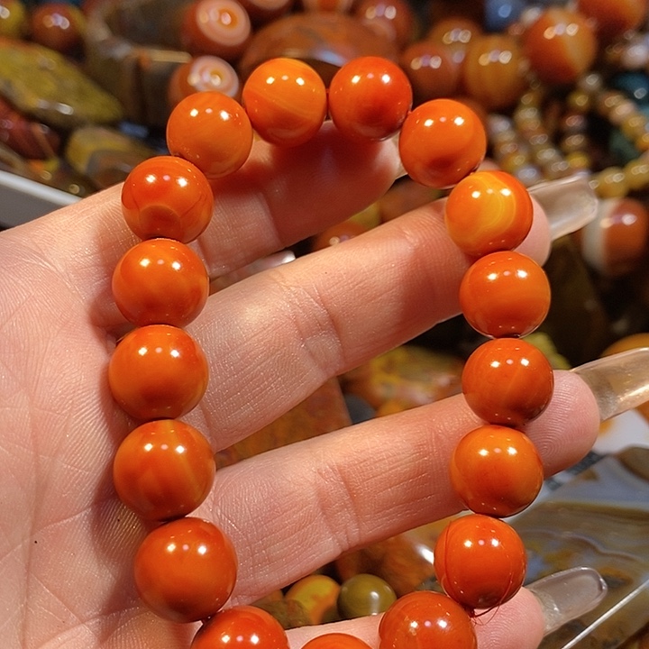 玛瑙/玉髓手链未镶嵌倾****梦