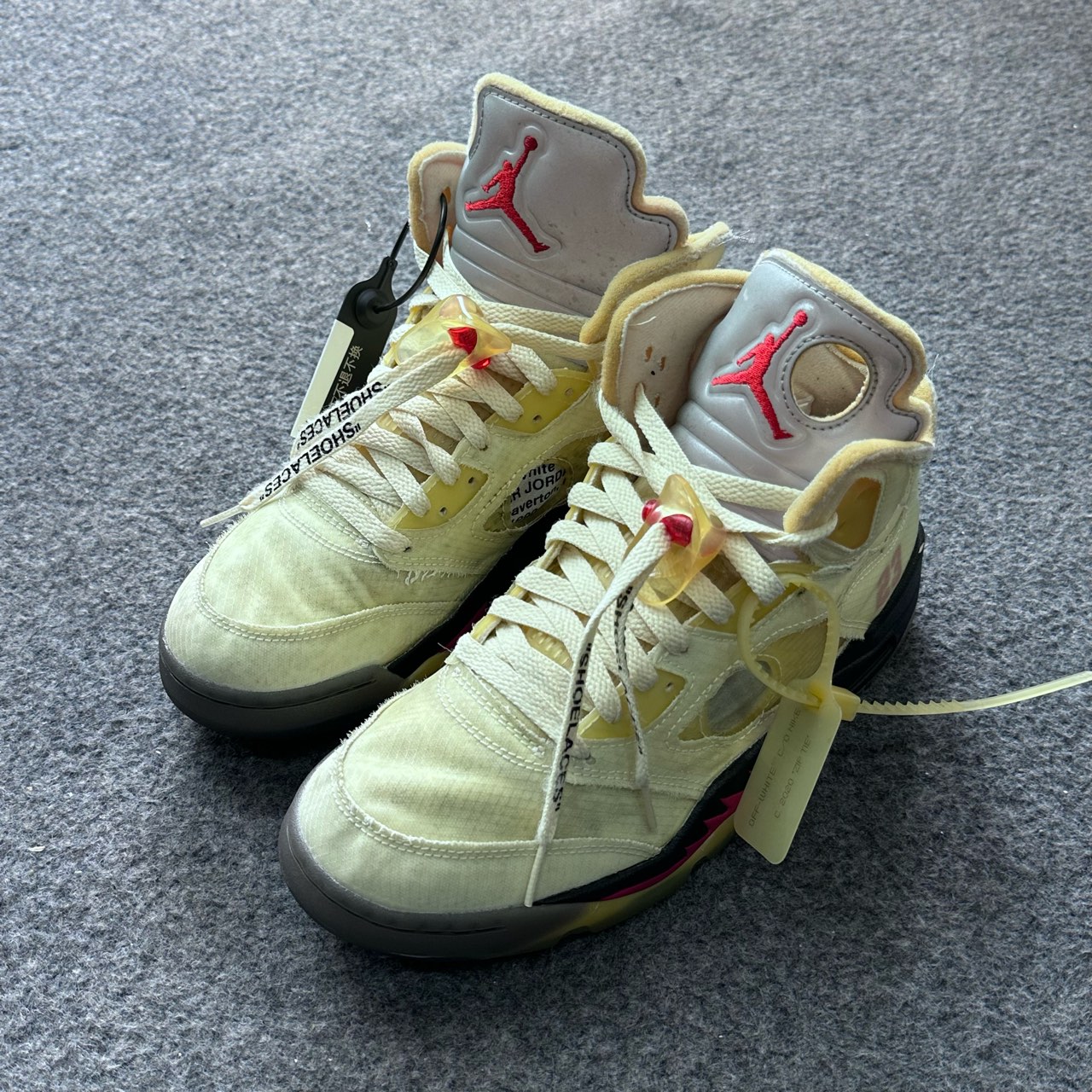 95新 MM6 aj5白蝉翼 41码原盒 WW0511鞋