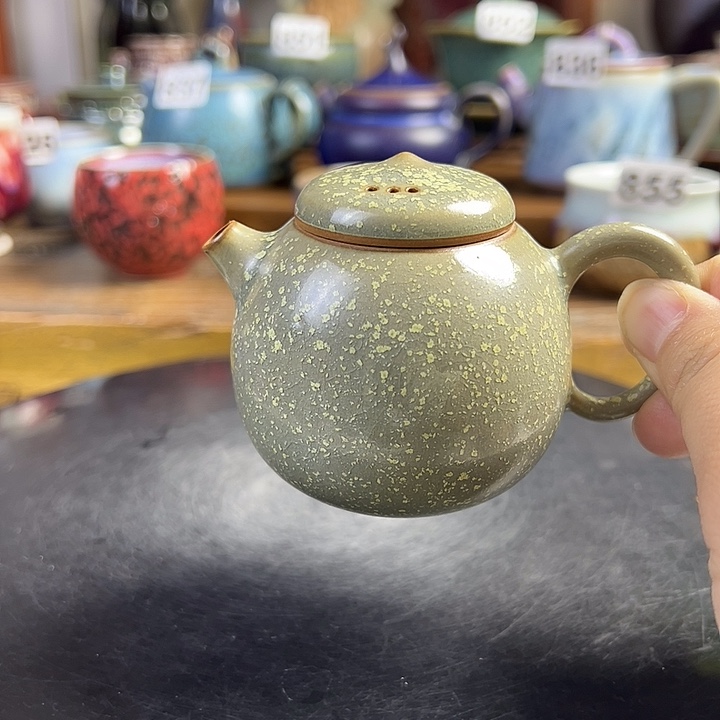 原矿钧瓷 侠客壶壶