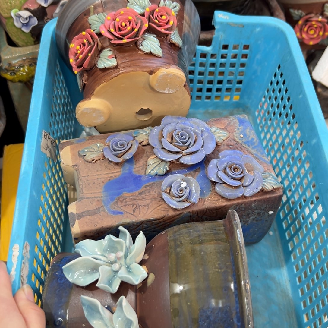 瑕疵127 多肉花盆满20元发货退款的拉黑