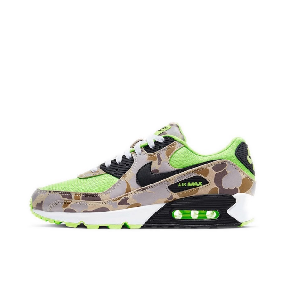 （瑕疵慎拍）Nike AIR MAX 90大童运动缓震舒适跑步鞋CW4039-300