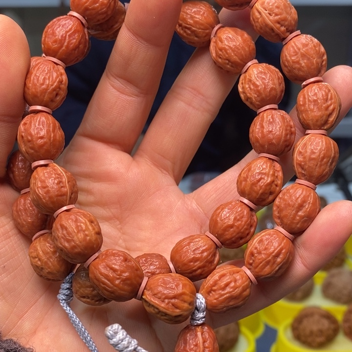 吊坠文玩核桃文玩核桃野生秋子手持～160