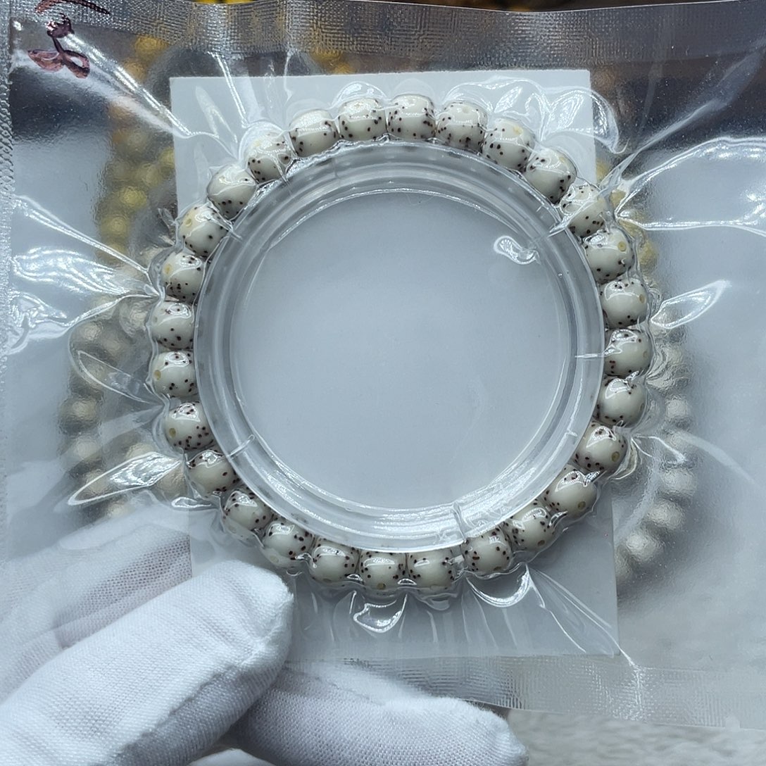 星月菩提手串原生态石玉8✖️7月朗星稀