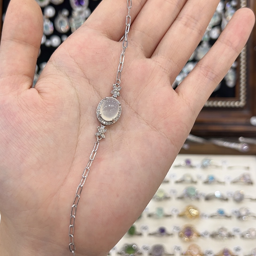 酥***/蛇纹石玉银S925镀金镶嵌戒指