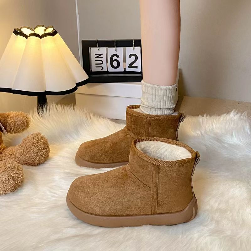 香港袋鼠集团【现货+运费险】爆款加厚小土豆2025冬季雪地靴保暖