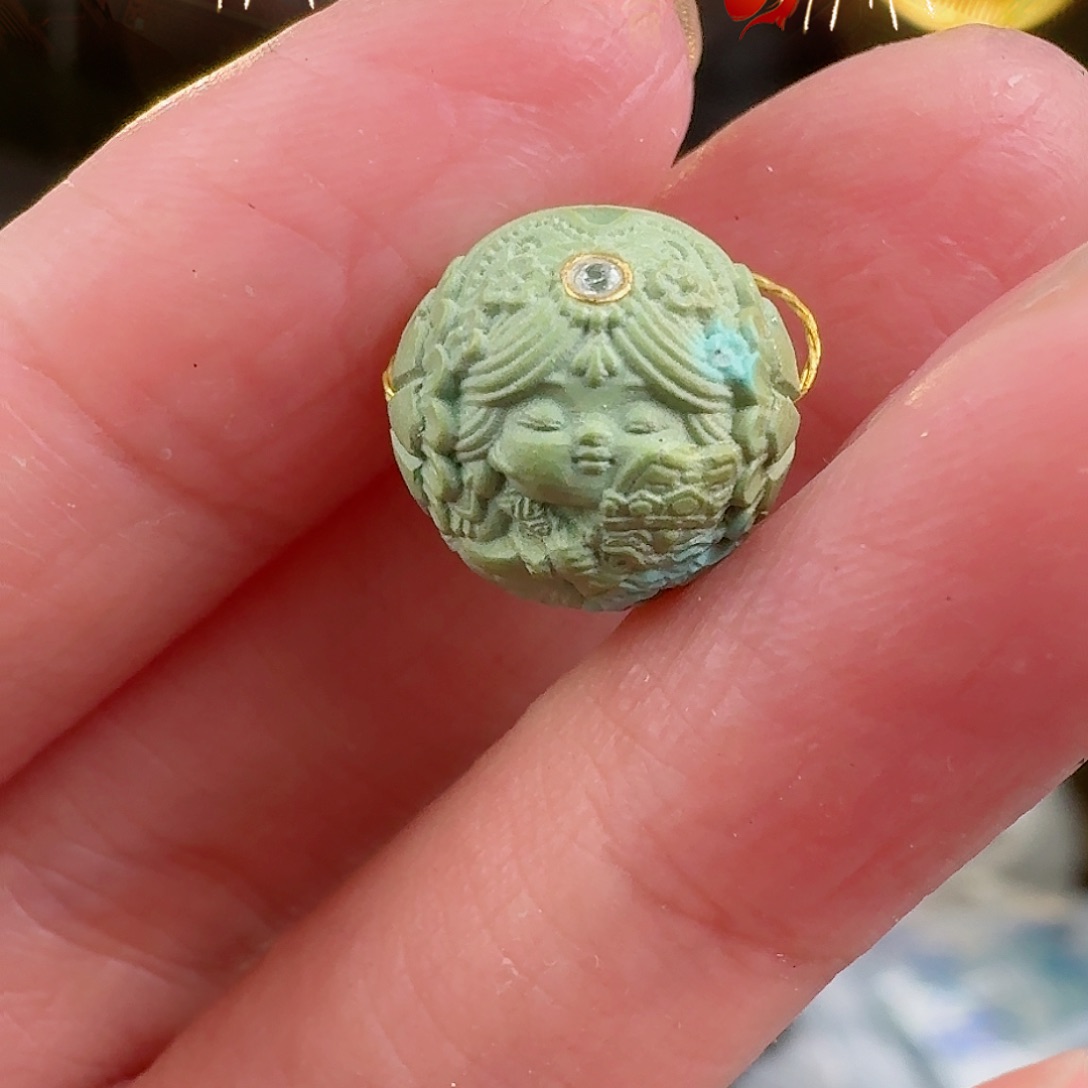 绿松石珠宝奇石未镶嵌