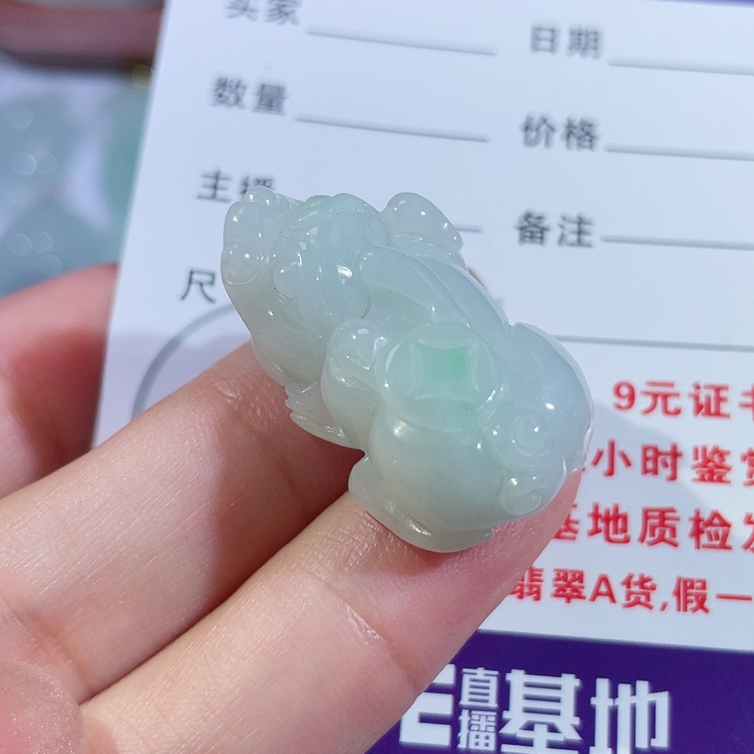 颈饰未镶嵌翡翠貔貅