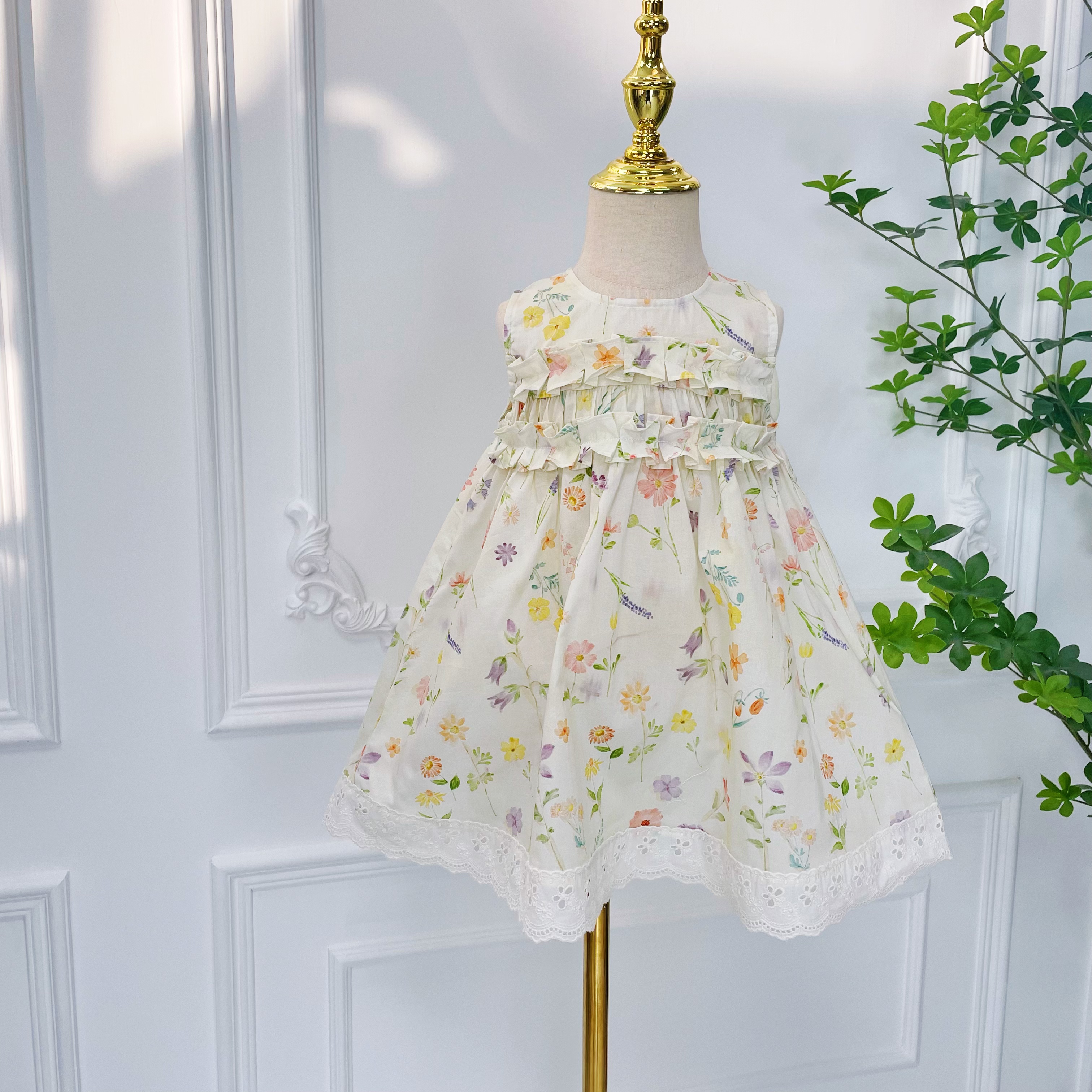 TC.KIDS#63174#福利款 女童品牌2025春夏汉服女童公主连衣裙