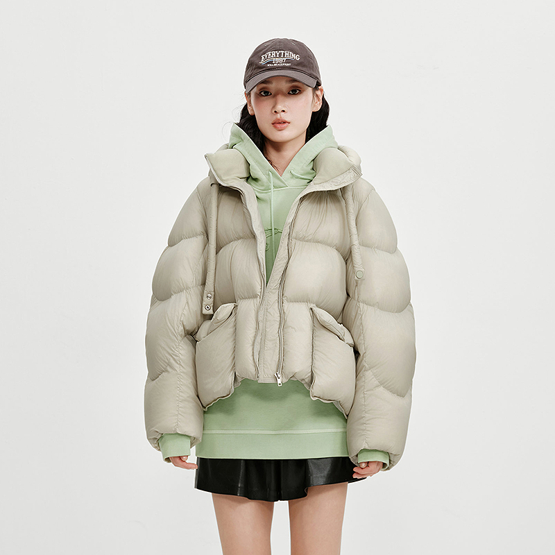 【荷小柿荷姜姜】HPLY荷比俪萌趣组合轻羽鹅绒羽绒服HZF44560300