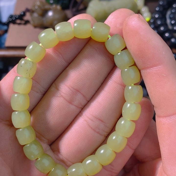 未镶嵌手链和田玉（糖玉）