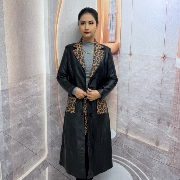 2025年新年皮衣大衣时尚