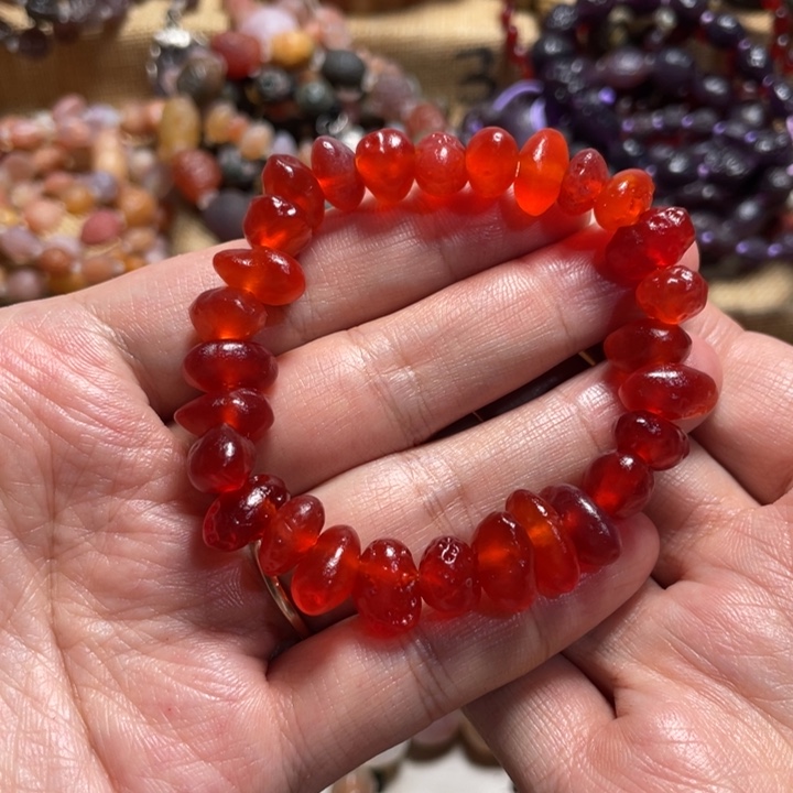 玛瑙/玉髓合金手链