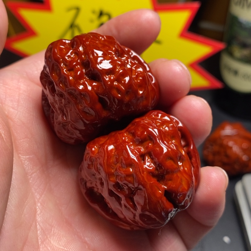 【闪购商品】文玩核桃吊坠36蛤蟆头