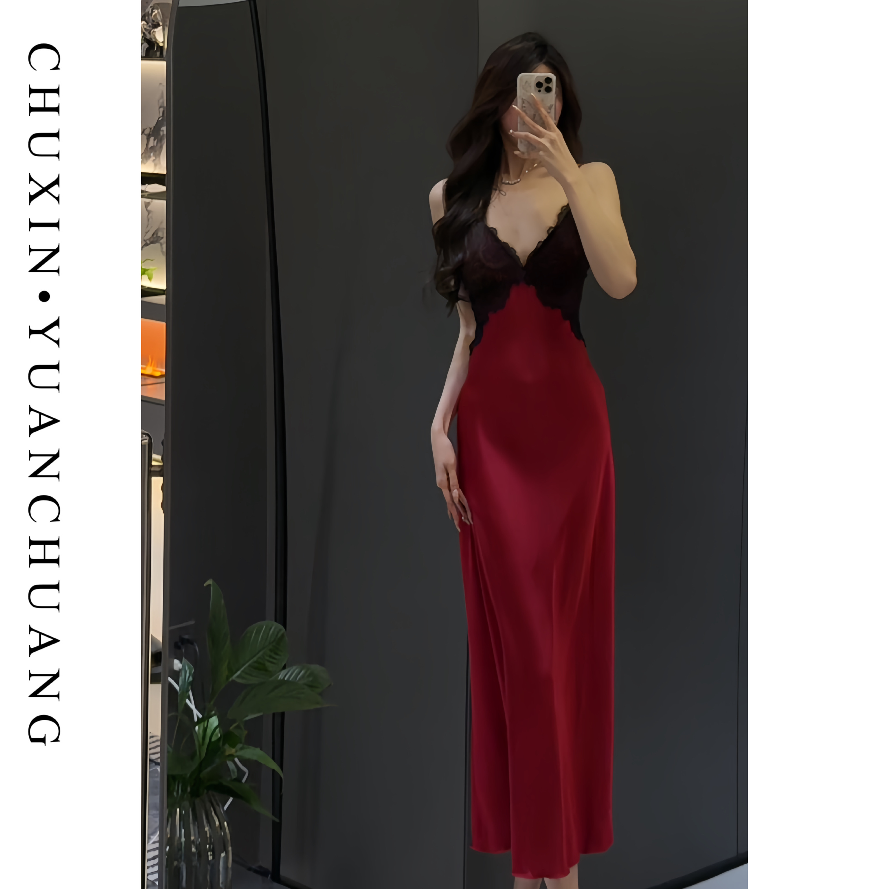 【紫气东来】吊带睡衣蕾丝女爆款2026新款女大性感高级感纯欲风睡裙