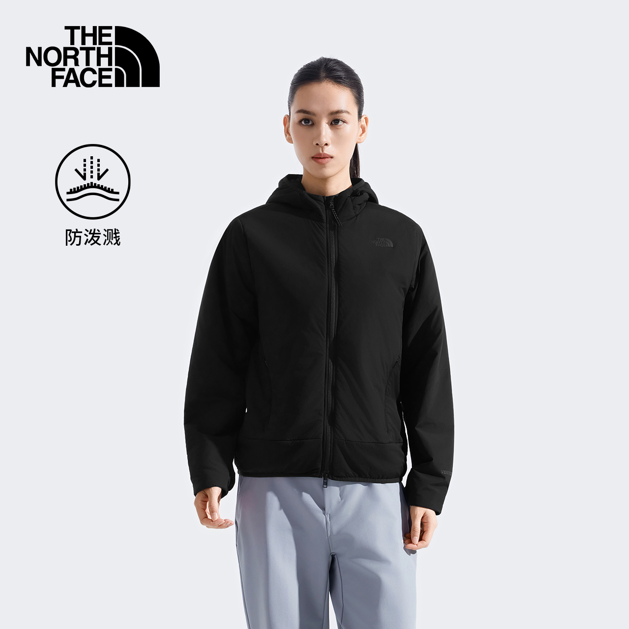北面女VENTRIX防泼水棉服外套户外轻便保暖新款TheNorthFace|8FJA