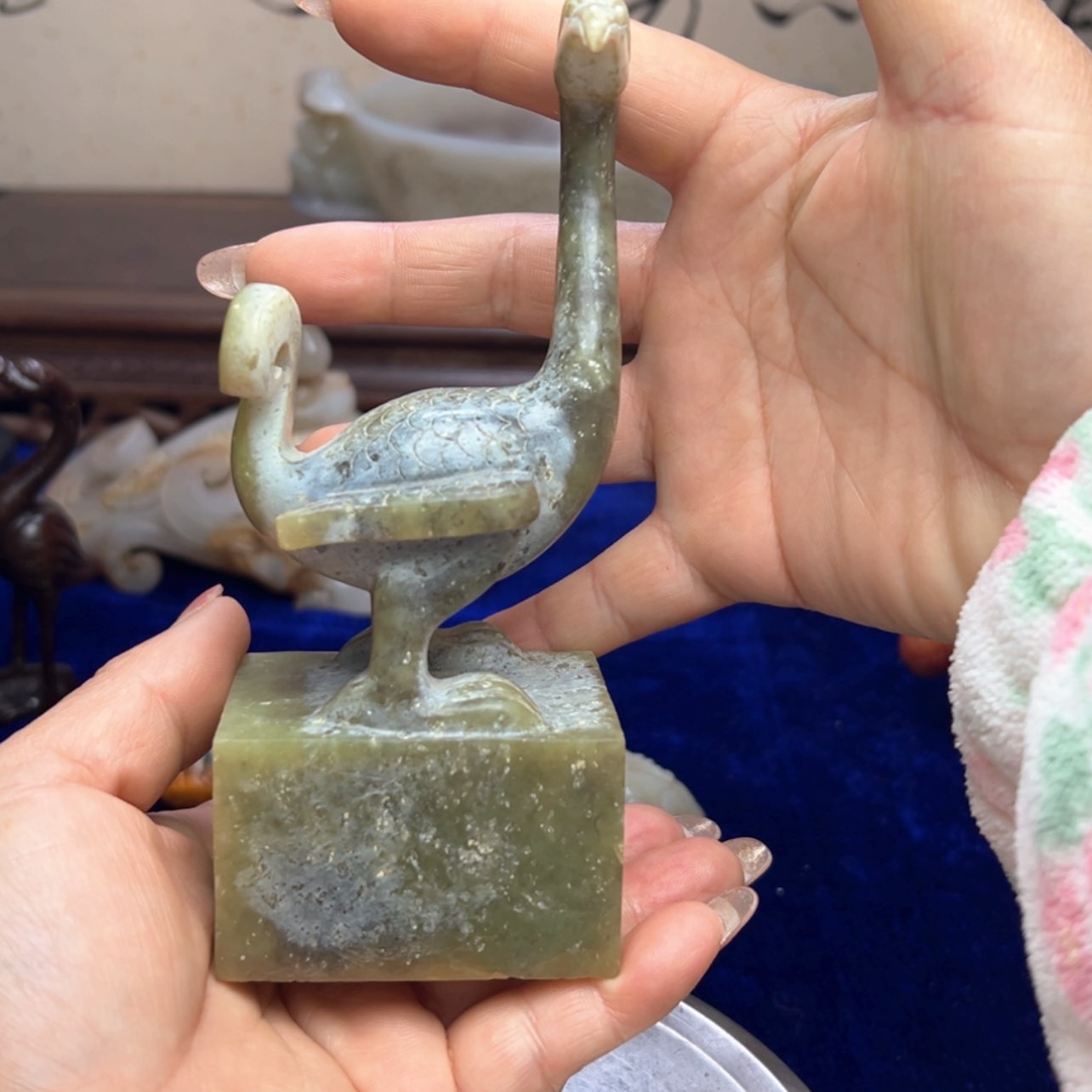 【闪购商品】和田玉挂件未镶嵌龙*