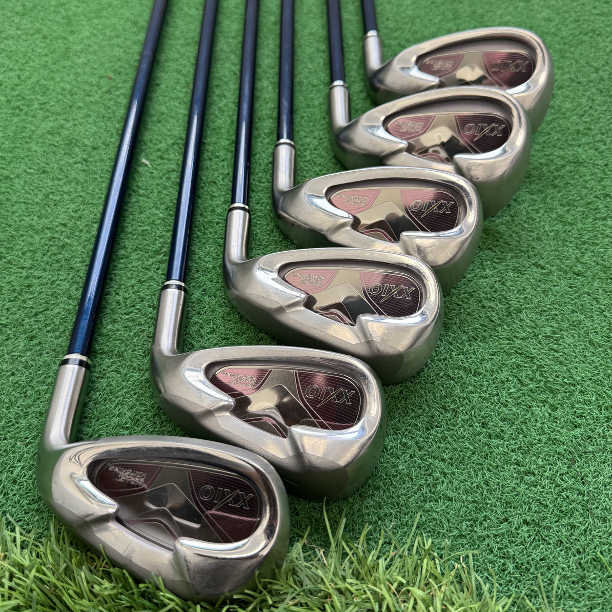 XX10 MP500女士铁杆组789PAS 6支，原装碳素杆身45克L硬度