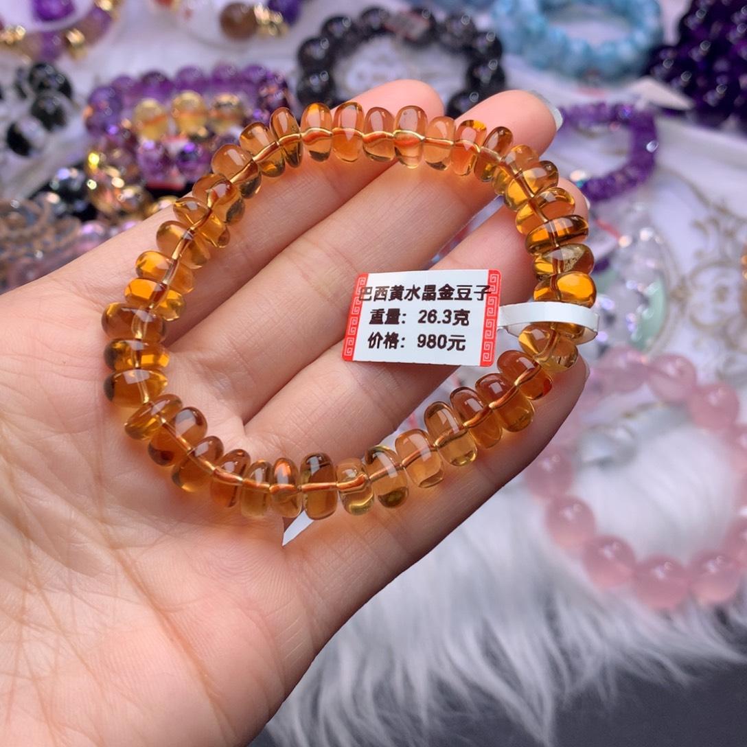 未镶嵌水晶手链手链