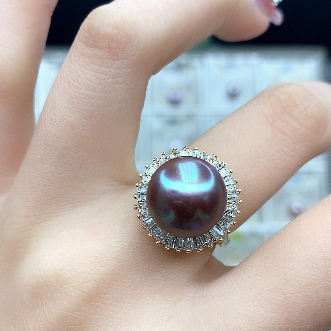 淡水珍珠颈饰合金