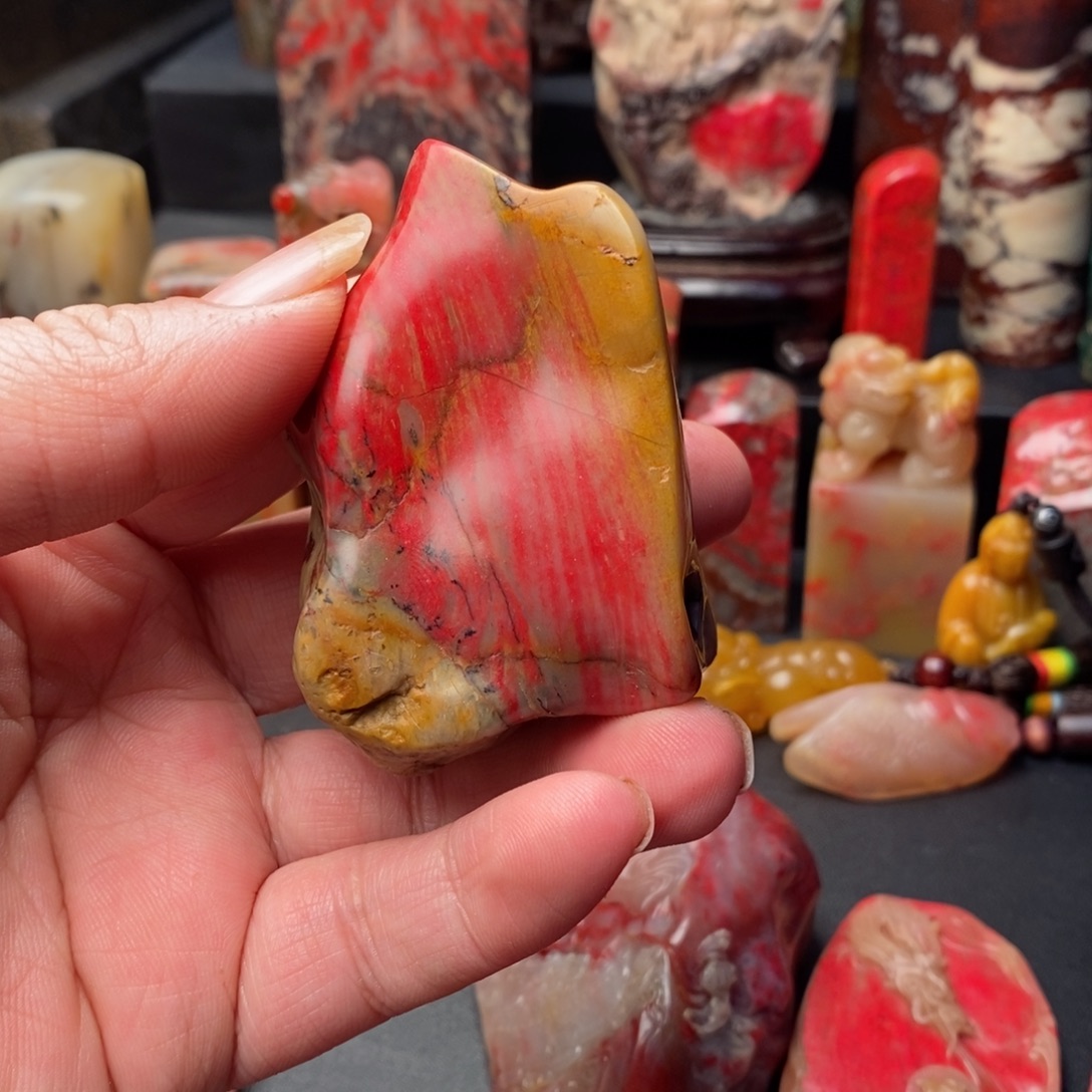 ****合昌化石鸡血石原石