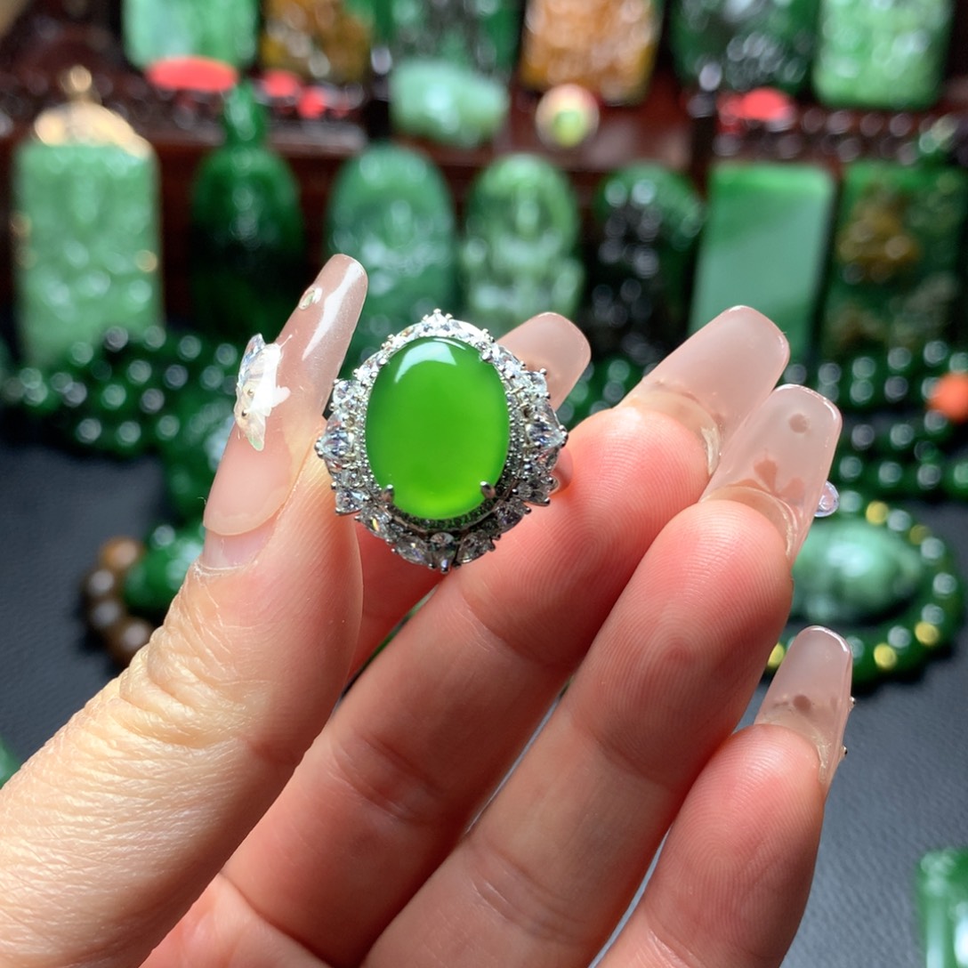 和田玉戒指未镶嵌