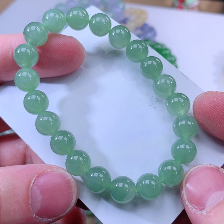 翡翠手链未镶嵌幸**倍翡翠