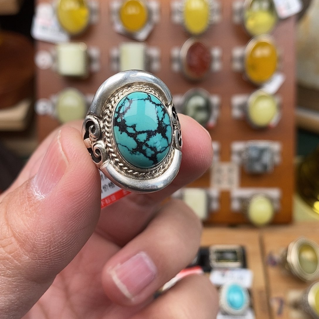 绿松石戒指未镶嵌