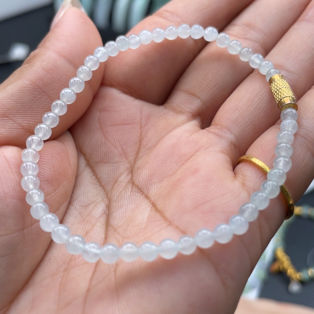 翡翠未镶嵌手串珠串