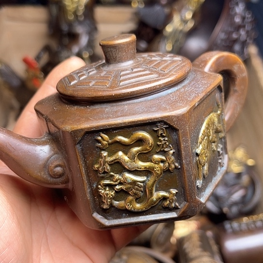 铜制文玩把玩物件