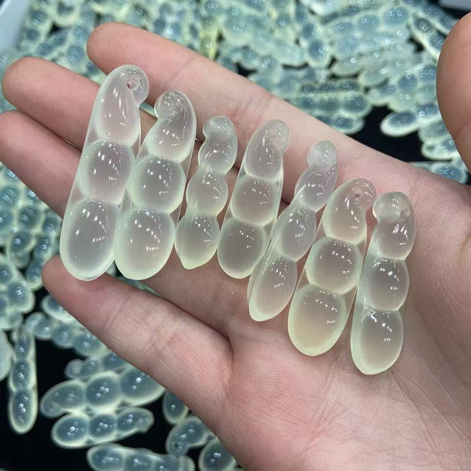 【张总福袋】纯天然玉石未镶嵌多样性发其一四季豆 8888