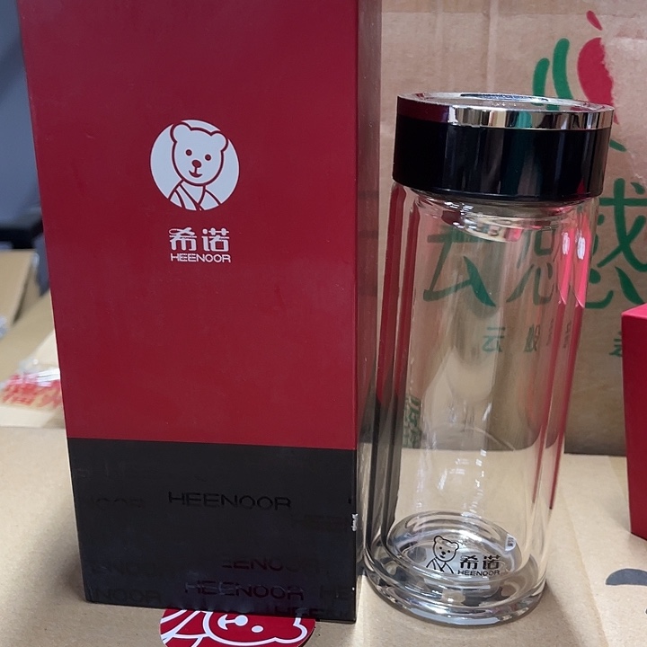 茶隔款玻璃希诺1002款双层340毫升