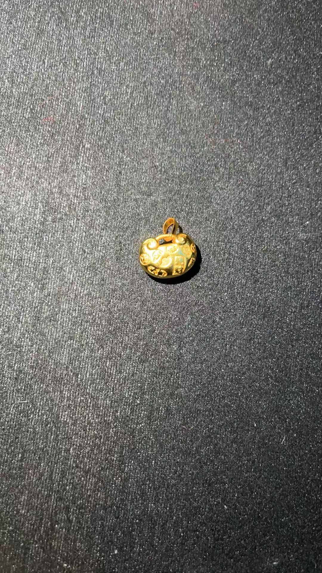 神秘人甄选 999-如意平安锁吊坠A12