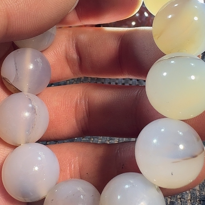 挣***猬玛瑙/玉髓未镶嵌颈饰