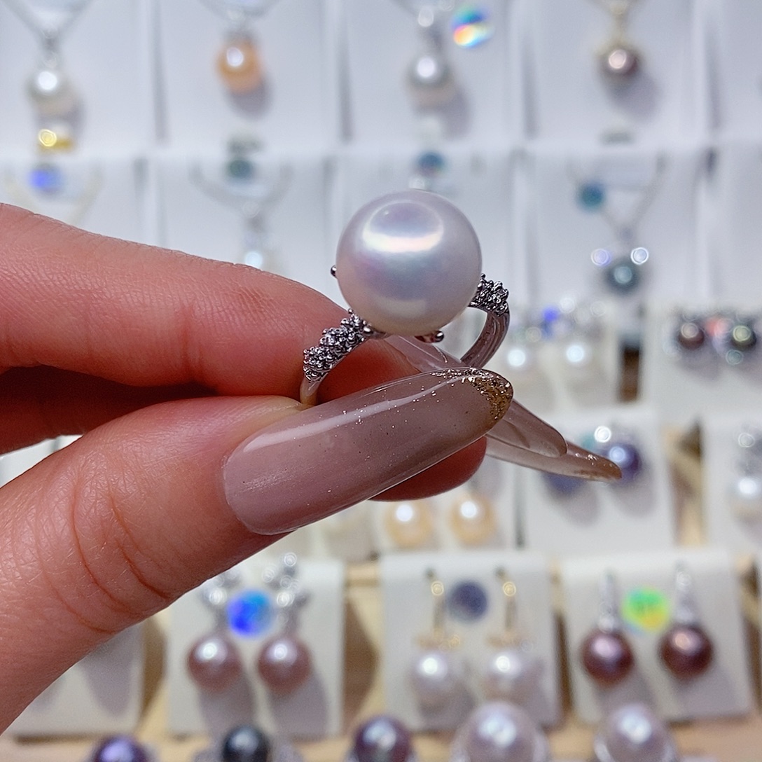 戒指未镶嵌淡水珍珠