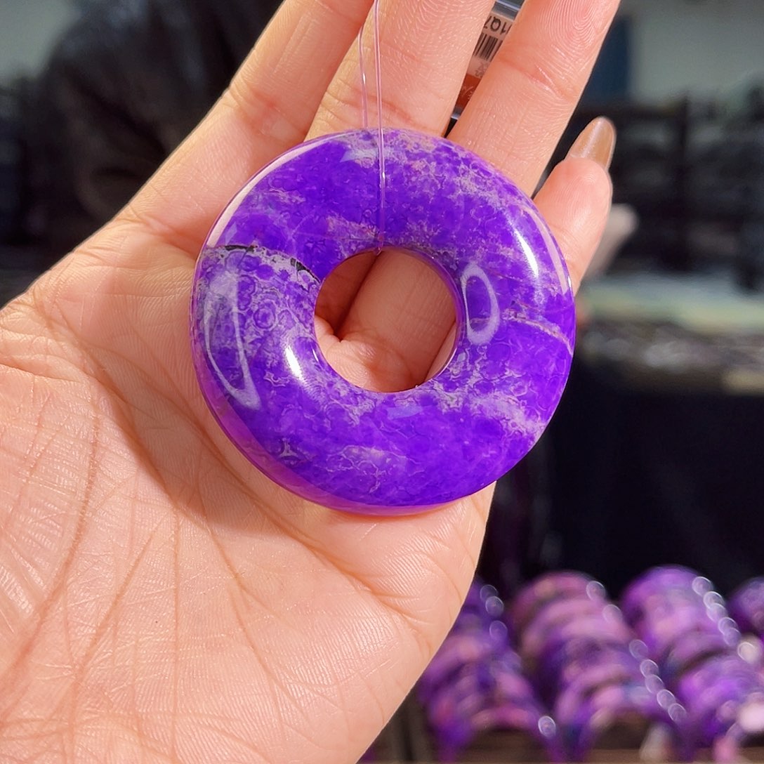 苏纪石（舒俱来）平安扣未镶嵌