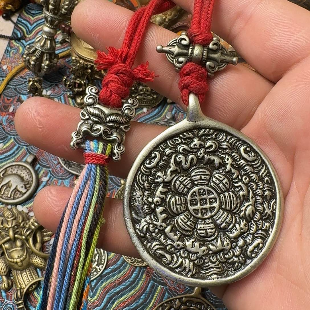 ****两藏式风格九宫八卦牌