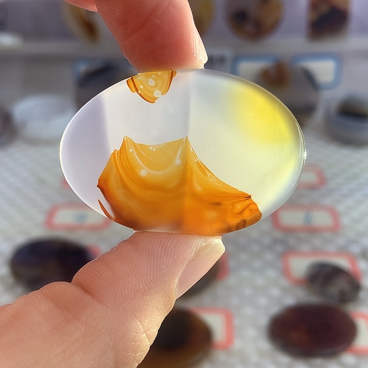 玛瑙/玉髓未镶嵌颈饰