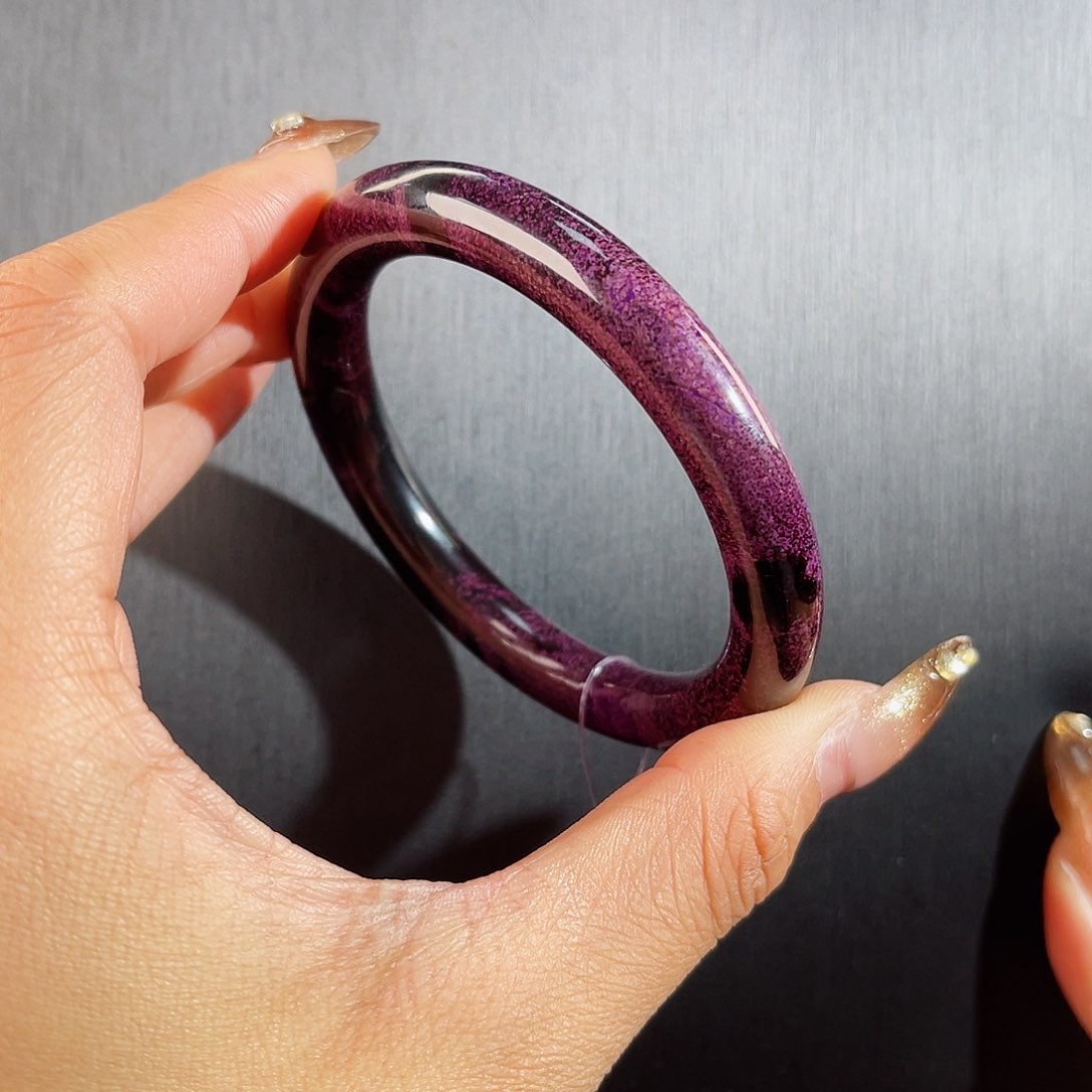 苏纪石（舒俱来）南非老矿料舒俱来手镯未镶嵌