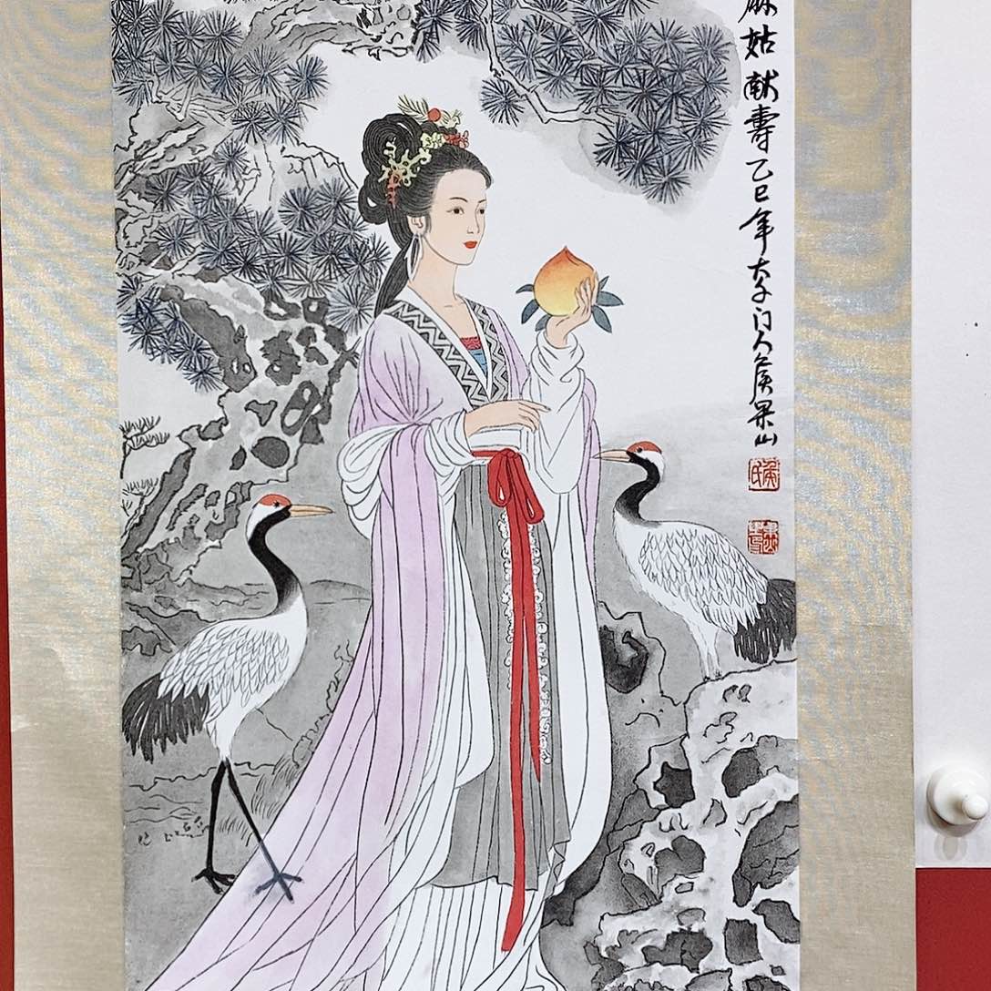 国画大风堂嫡传-侯果山老师作品路 