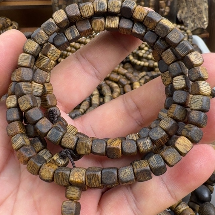 手串沉香张勺子手串18克