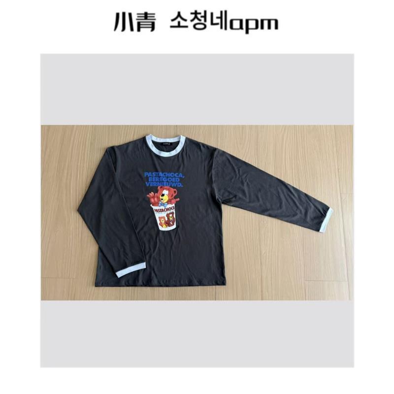 韩国东大门 RIPP[原RM]/水杯小熊T恤