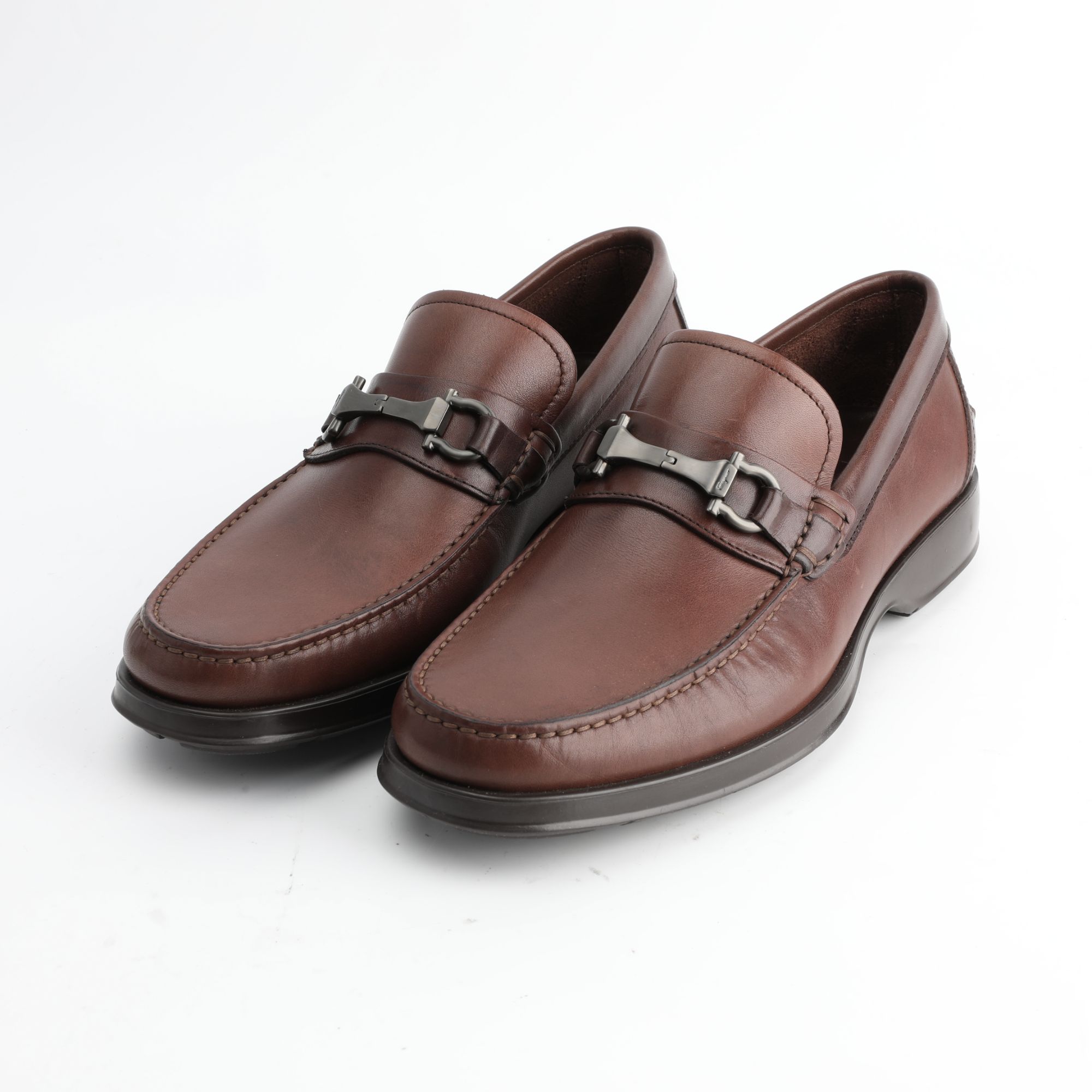  FERRAGAMO/菲拉格慕 男士马衔扣乐福鞋皮鞋ALVAR00512708