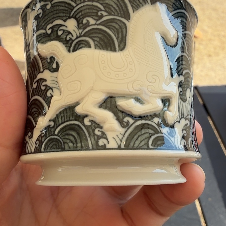 陶手绘特价陶瓷一个